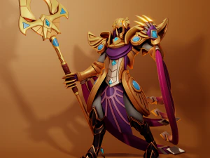 अजीर लीग ऑफ लीजेंड्स 3D प्रिंट मॉडल