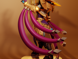 Azir League of Legends 3Dプリントモデル
