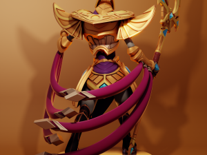 Azir League of Legends 3Dプリントモデル