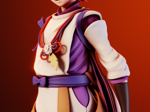 Kabukimono Genshin Impact Modelo de Impressão 3D
