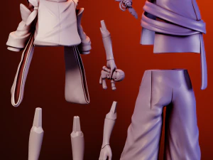 Kabukimono Genshin Impact 3D Print Model