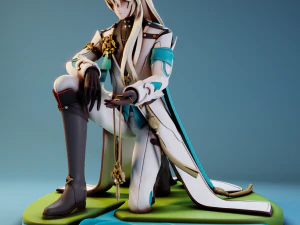 Luocha Honkai Star Rail 3D Print Model