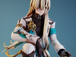 Luocha Honkai Star Rail 3D printmodel