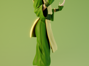 Toph Beifong Avatar The Last Airbender Model do druku 3D