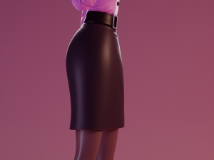 Miss Pauling Team Fortress 2 3D-Druckmodell