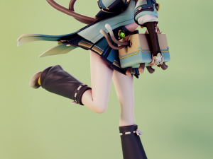 Kirara Genshin Impact Modelo de Impressão 3D