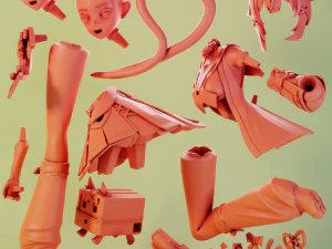 Kirara Genshin Impact 3D Print Model