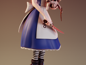 McGees Alice Alice Madness Returns 3D-printmodel