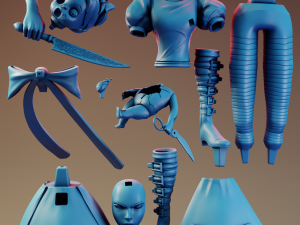 McGees Alice Alice Madness Returns 3D-printmodel