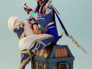 Kaeya Sailwind Shadow Genshin Impact 3D Print Model