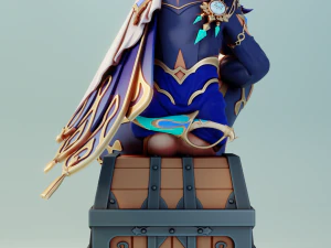 Kaeya Sailwind Shadow Genshin Impact 3D Print Model
