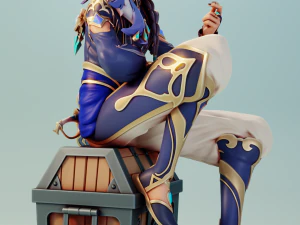 Kaeya Sailwind Shadow Genshin Impact 3D Print Model