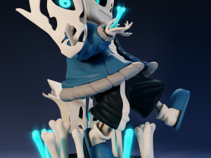 Sans Undertale Modello di stampa 3D