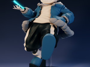 Sans Undertale Modello di stampa 3D