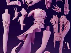 Serval Honkai Star Rail 3D Print Model
