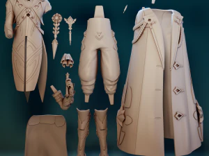 Dottore 2 Genshin Impact 3D Print Model