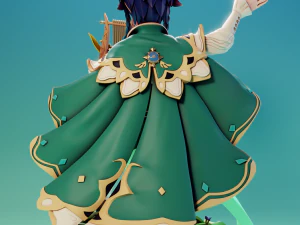 Venti Genshin Impact 3D Print Model