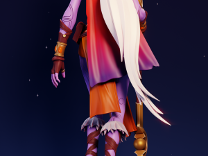 Soraka League of Legends Modelo de Impressão 3D
