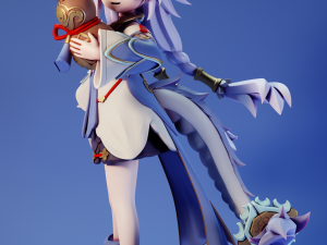 Bailu Honkai Star Rail 3Dプリントモデル