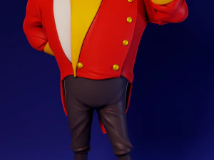 エッグマン・ブーム ソニック・ザ・ヘッジホッグ 3Dプリントモデル