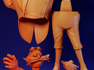 Eggman Boom Sonic El Erizo Modelo de impresión 3D