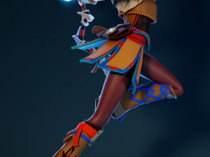 Aloy Genshin Impact 3D Print Model