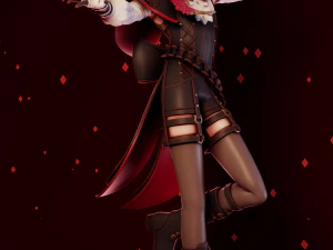 Impatto di Lyney Genshin Modello di stampa 3D