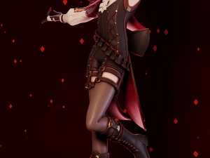 Lyney Genshin Impact 3D Print Model