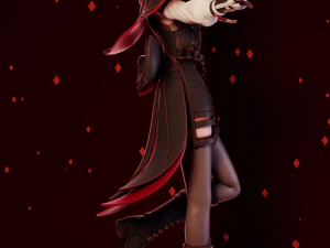 Lyney Genshin Impact 3D Print Model