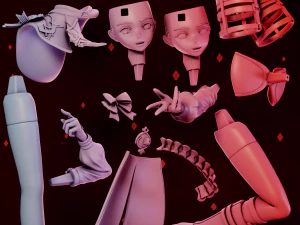 Lyney Genshin Impact 3D Print Model