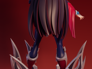 Irelia League of Legends 3D Baskı Modeli