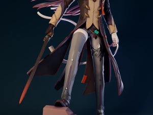 Blade Honkai Star Rail 3D Print Model