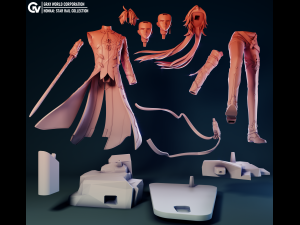 Blade Honkai Star Rail 3D Принт Модель