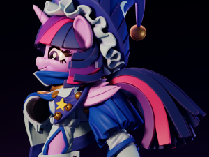 Princess Twilight Sparkle Nightmare Night - My Little Pony 3D प्रिंट मॉडल