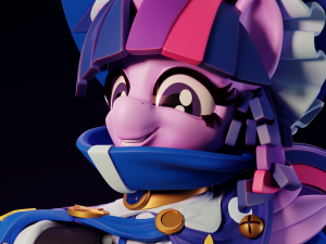 Princess Twilight Sparkle Nightmare Night - My Little Pony 3D प्रिंट मॉडल