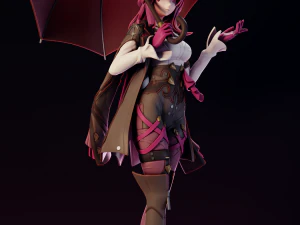 Kafka Honkai Star Rail Modello di stampa 3D