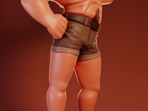 Saxton Hale Team Fortress 2 Modelo de impresión 3D