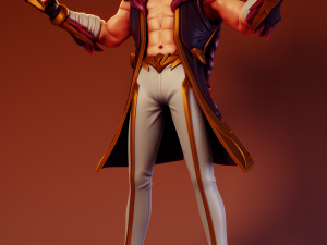 Sett League of Legends 3D Print Model