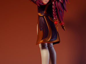 Sett League of Legends 3D printmodel