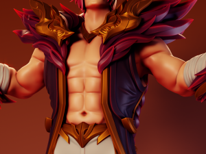 Sett League of Legends 3D printmodel