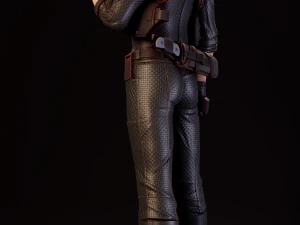Albert Wesker Resident Evil 3D Print Model