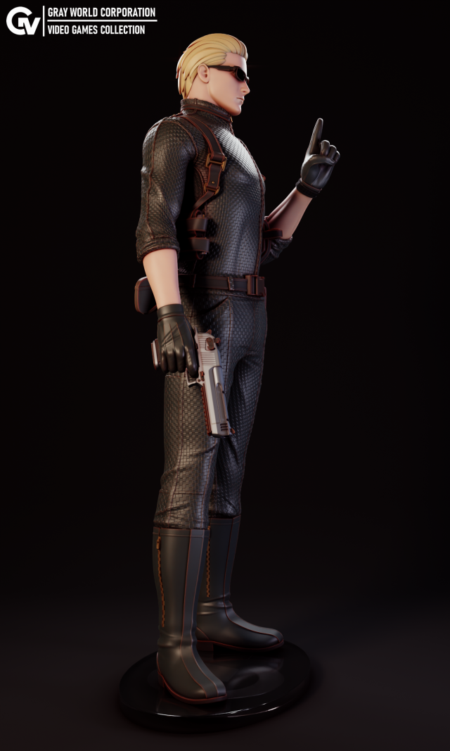 Download Albert Wesker Resident Evil 3D Model