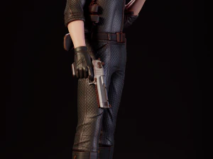 Albert Wesker Resident Evil 3D Print Model