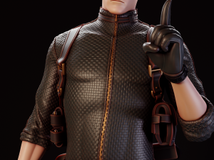 Albert Wesker Resident Evil 3D प्रिंट मॉडल