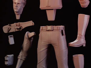 Albert Wesker Resident Evil 3D Print Model
