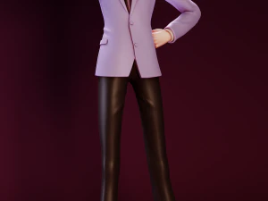 Приймаючий клуб середньої школи Тамакі Суо Оран 3D Принт Модель