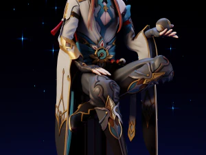 단행 혼카이 스타 레일 3D 프린트 모델