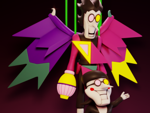 Spamton Deltarune 3D Принт Модель