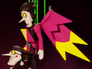 Spamton Deltarune 3D 打印模型
