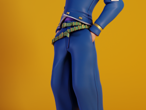 Okuyasu Nijimura JoJos Bizarre Adventure 3D-printmodel